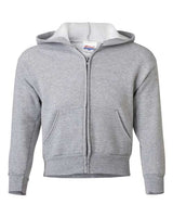  Youth EcoSmart Full-Zip Hooded Sweatshirt-1