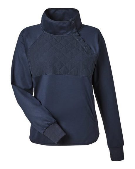 Swannies Women's Ellis Snap Neck Pullover-1