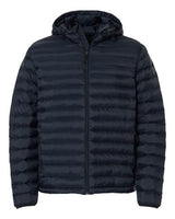 Weatherproof Men's Lightweight Poly-filled Hooded Puffer Jacket-1