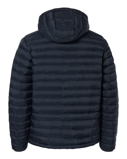 Weatherproof Men's Lightweight Poly-filled Hooded Puffer Jacket-2