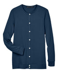 Devon & Jones Women's Perfect Fit Ribbon Cardigan-1