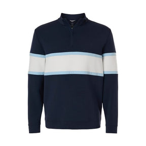 Swannies Men's Owen Quarter-Zip Colorblock Pullover-1