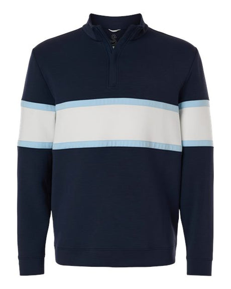 Swannies Men's Owen Quarter-Zip Colorblock Pullover-1