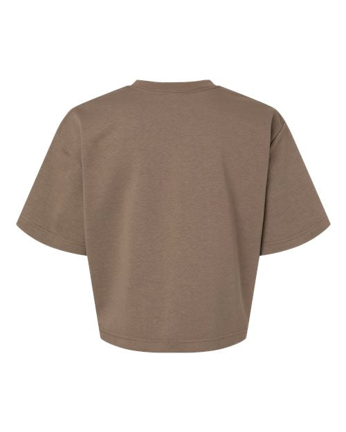 American Apparel Women's French Terry Mid-Length Boxy Top-2