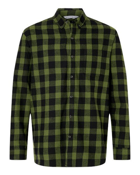 Boxercraft Men's Flannel Button Down Shirt-1