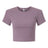 American Apparel Women's Baby Rib Cropped Tee-1