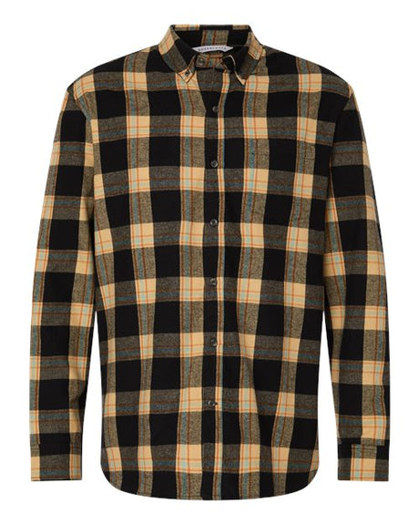 Boxercraft Men's Flannel Button Down Shirt-1
