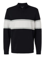 Swannies Men's Owen Quarter-Zip Colorblock Pullover-1