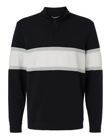 Swannies Men's Owen Quarter-Zip Colorblock Pullover-1
