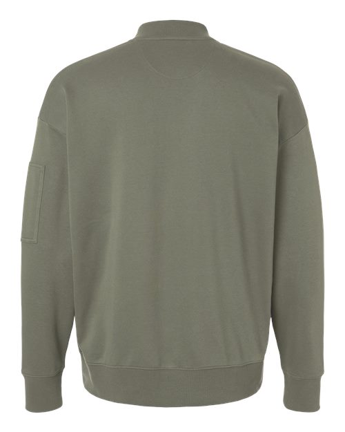 American Apparel Men's French Terry Bomber Jacket-2