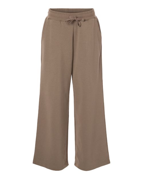 American Apparel Women's French Terry Wide Leg Pants-1