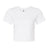 American Apparel Women's Baby Rib Cropped Tee-1