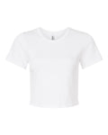 American Apparel Women's Baby Rib Cropped Tee-1