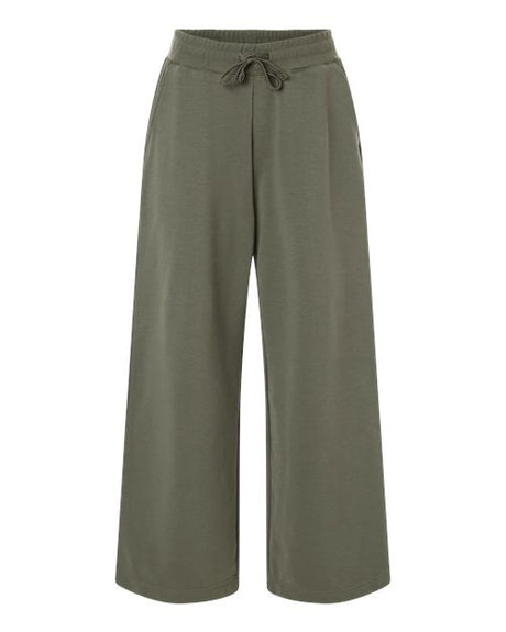 American Apparel Women's French Terry Wide Leg Pants-1