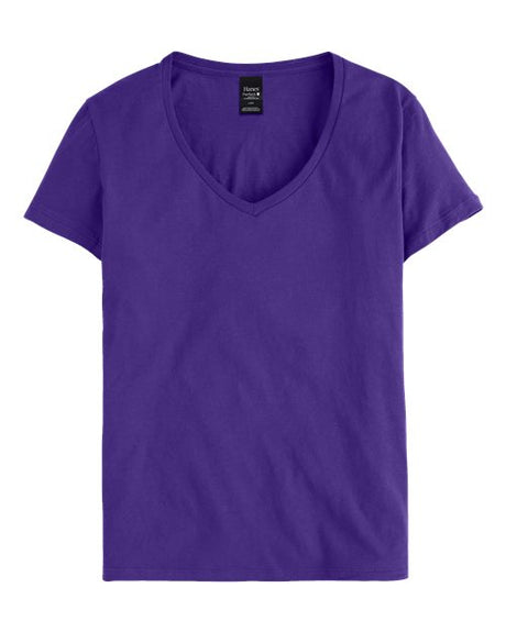 Hanes Women's Perfect-T V-Neck T-Shirt
-1