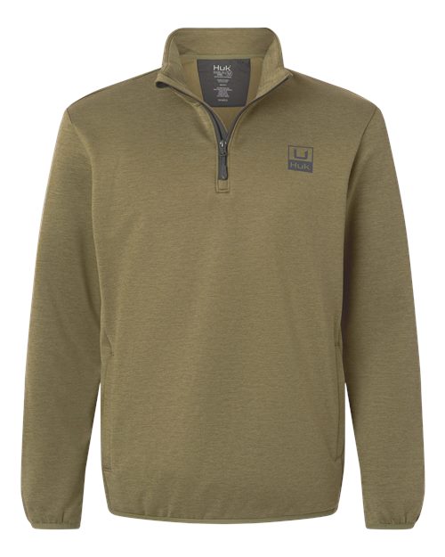 HUK Men's Coldfront+ Quarter-Zip Pullover-1