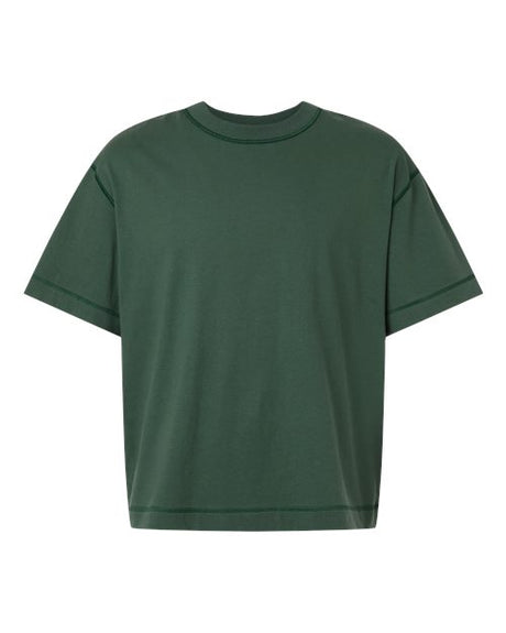 American Apparel Men's Heavyweight Cotton Mid-Length Tee-1