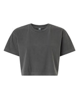American Apparel Women's Garment-Dyed Heavyweight Cropped Tee-1