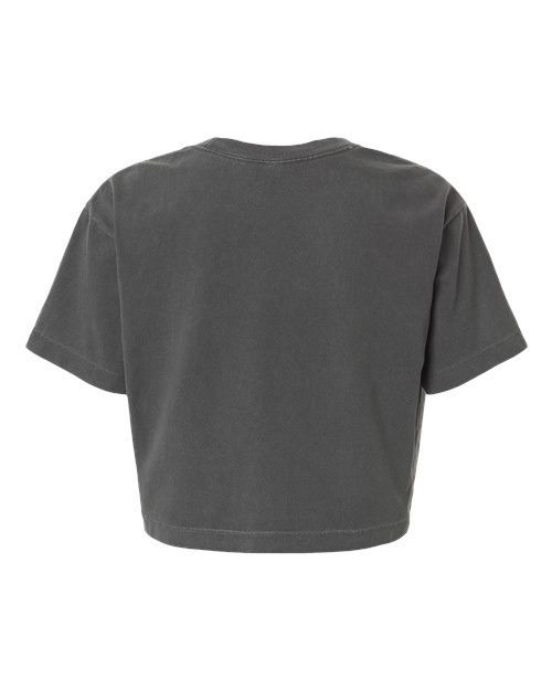 American Apparel Women's Garment-Dyed Heavyweight Cropped Tee-2