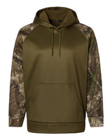 RealTree Men's Realtree Performance Colorblocked Hooded Sweatshirt-1
