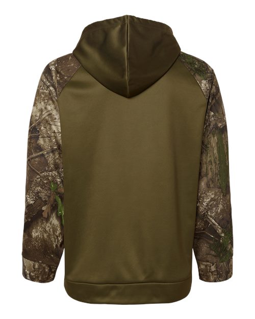 RealTree Men's Realtree Performance Colorblocked Hooded Sweatshirt-2