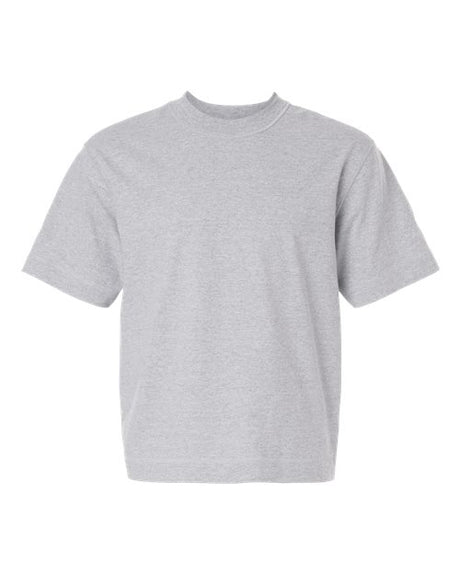 American Apparel Men's Heavyweight Cotton Mid-Length Tee-1