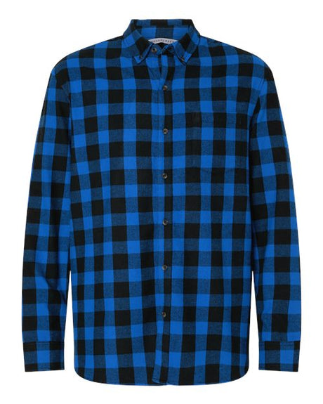 Boxercraft Men's Flannel Button Down Shirt-1