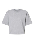 American Apparel Women's French Terry Mid-Length Boxy Top-1
