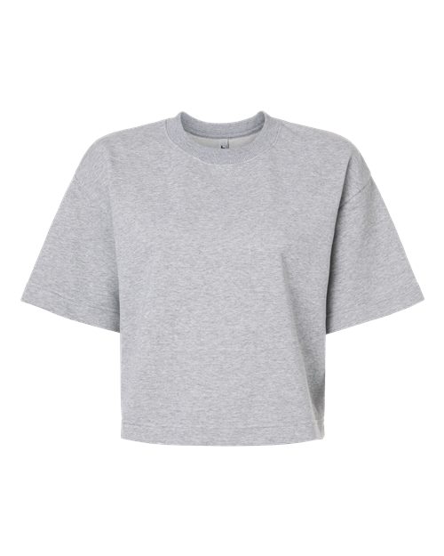 American Apparel Women's French Terry Mid-Length Boxy Top-1