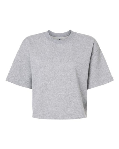 American Apparel Women's French Terry Mid-Length Boxy Top-1
