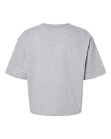 American Apparel Women's French Terry Mid-Length Boxy Top-2