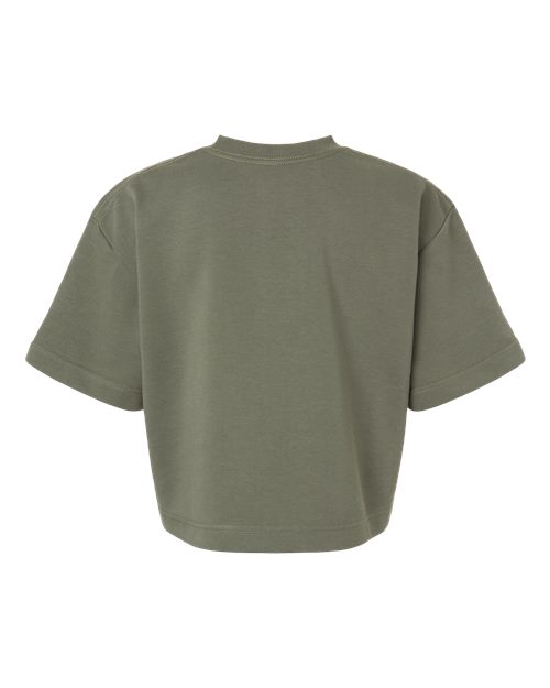 American Apparel Women's French Terry Mid-Length Boxy Top-2