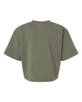 American Apparel Women's French Terry Mid-Length Boxy Top-2