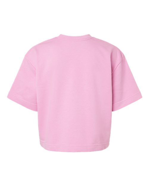 American Apparel Women's French Terry Mid-Length Boxy Top-2