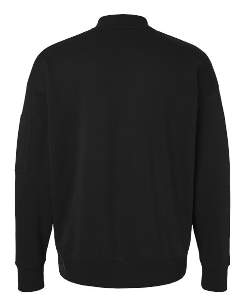 American Apparel Men's French Terry Bomber Jacket-2