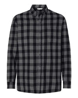 Boxercraft Men's Flannel Button Down Shirt-1