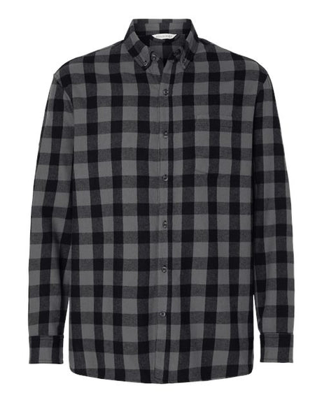 Boxercraft Men's Flannel Button Down Shirt-1