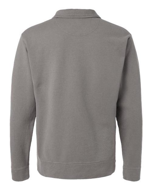 ComfortWash by Hanes Men's Garment-Dyed Polo Collar Sweatshirt-2