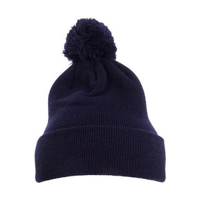 YP Classics Pom-Pom Cuffed Knit Beanie