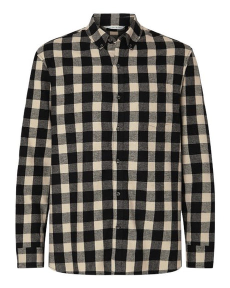 Boxercraft Men's Flannel Button Down Shirt-1