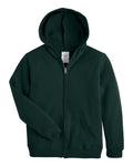  Youth EcoSmart Full-Zip Hooded Sweatshirt