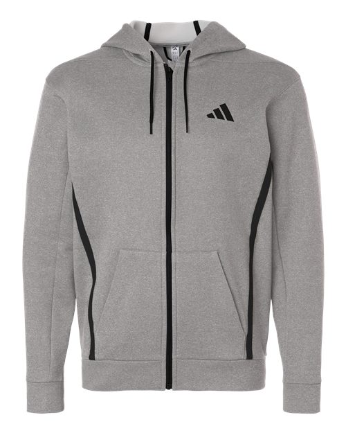 adidas Men's Game & Go Full Zip Hoodie Mens Apparel Jackets & Vests