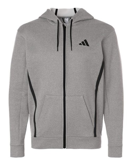 adidas Men's Game & Go Full Zip Hoodie Mens Apparel Jackets & Vests
