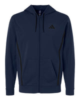 adidas Men's Game & Go Full Zip Hoodie Mens Apparel Jackets & Vests