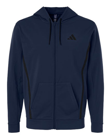 adidas Men's Game & Go Full Zip Hoodie Mens Apparel Jackets & Vests