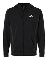 adidas Men's Game & Go Full Zip Hoodie Mens Apparel Jackets & Vests