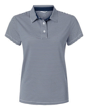 Swannies Women's Kayla Striped Polo-1