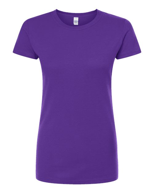 Tultex Women's Fine Jersey Slim Fit T-Shirt-1