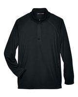 Devon & Jones Men's Stretch Tech-Shell Compass Quarter-Zip Pullover-1