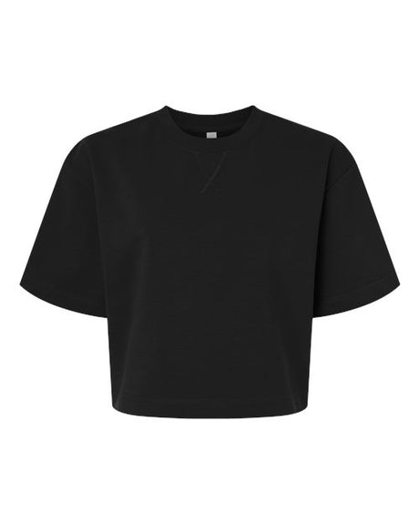 American Apparel Women's French Terry Mid-Length Boxy Top-1
